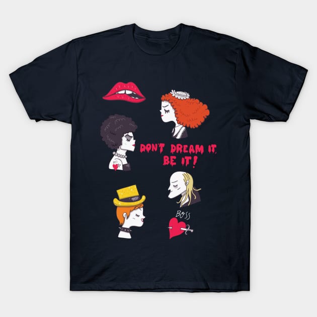 rocky horror picture show T-Shirt by violinoviola